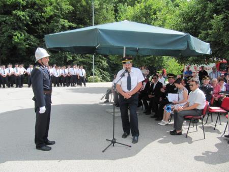 PGD Razkrižje, prevzem nove prenosne motorne brizgalne, junij 2014 26